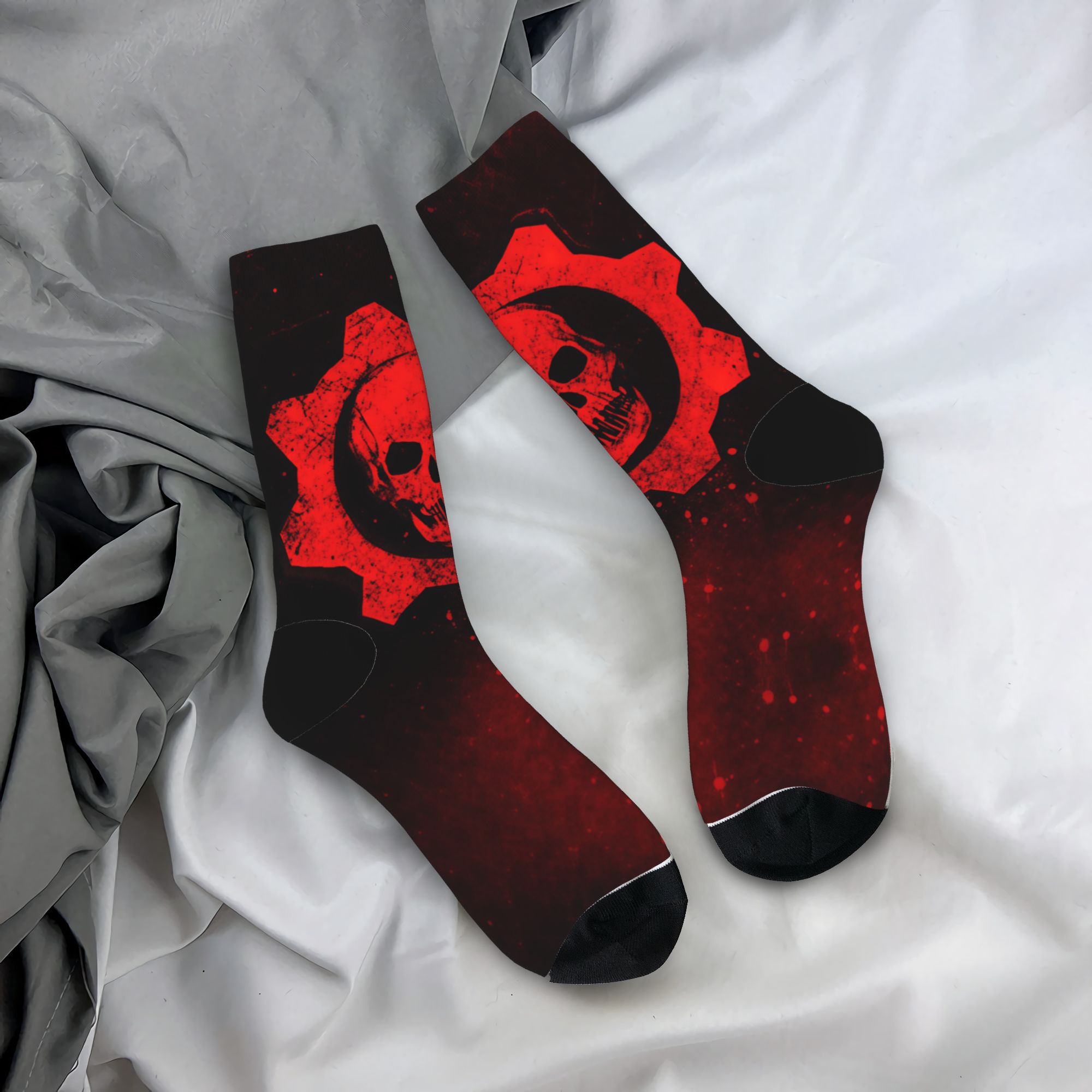 Running Gear In Winter - G-Gears Of War Socks Funny Stockings