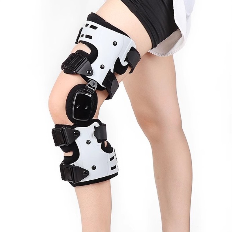 Knee Support Brace - Medical Adjustable Brace Post-op Leg Brace