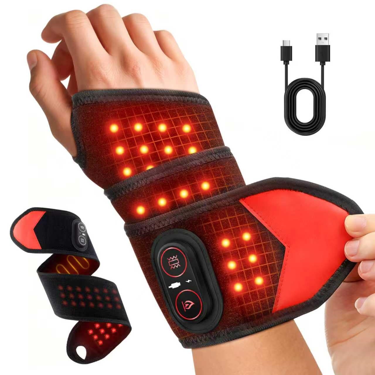 Portable Red Light Therapy Wra - огляд і ціна Knee Support Brace