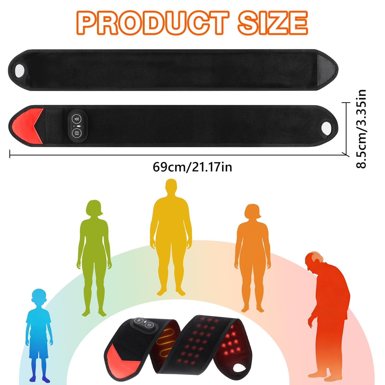 Portable Red Light Therapy Wra - огляд і ціна Knee Support Brace