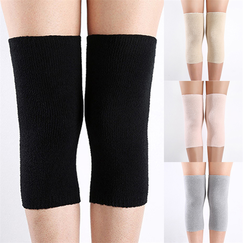 1 Pair Winter Warm Knee Pads B - огляд і ціна Running Gear In Winter
