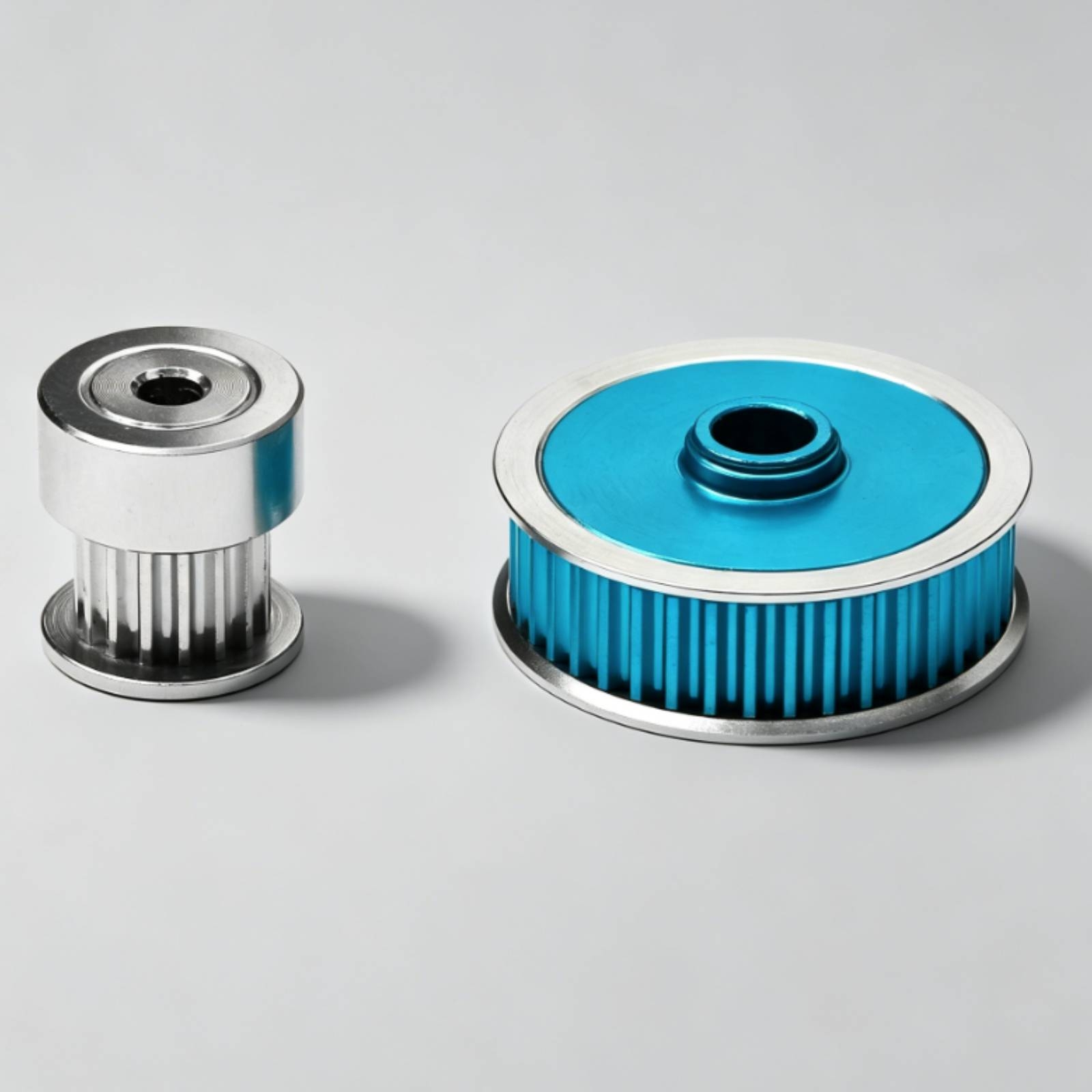 TT02 Belt Drive Blue Anodized  - огляд і ціна Running Gear Motor