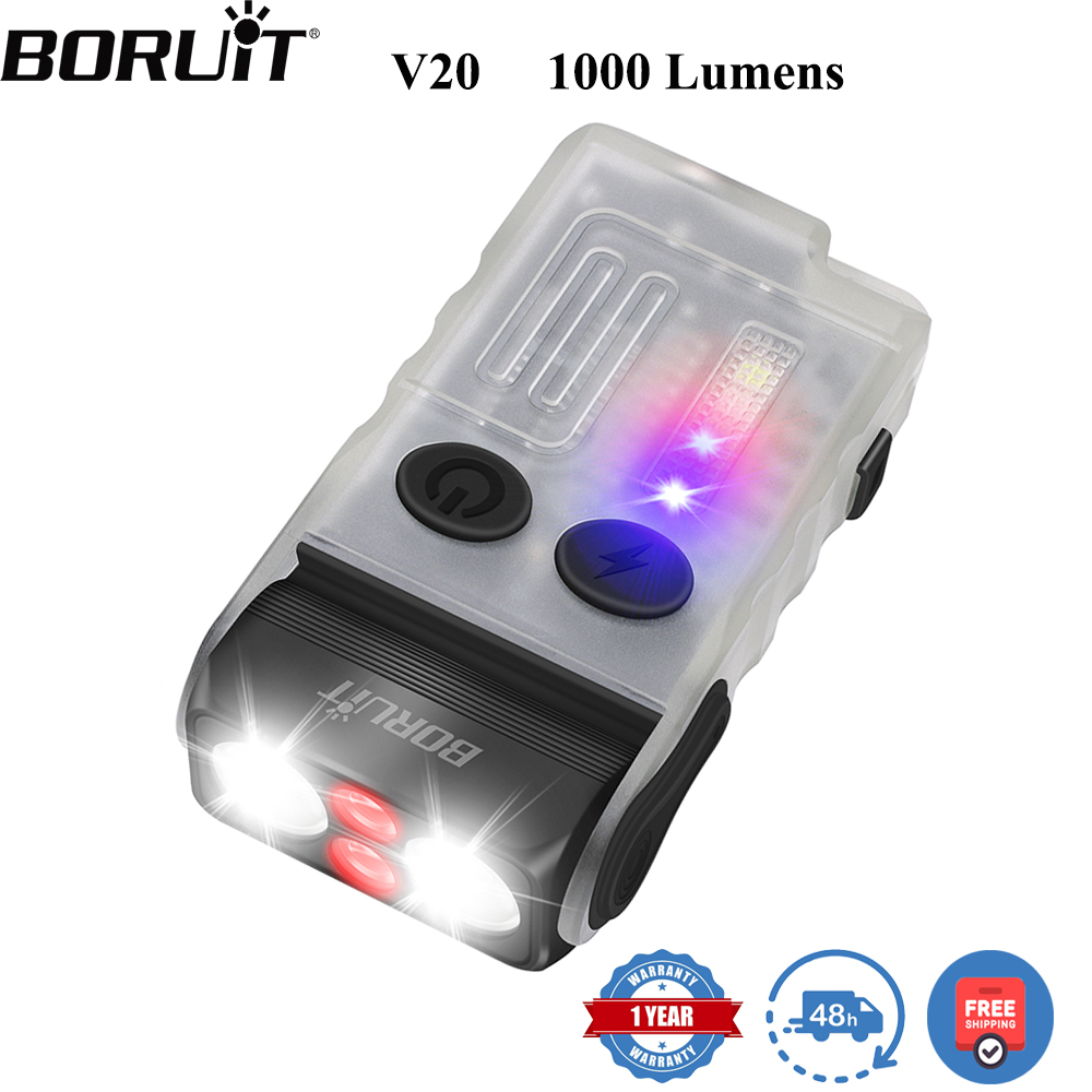 BORUiT V20 Fluorescence Buzzer - огляд і ціна Running Headlamp Led