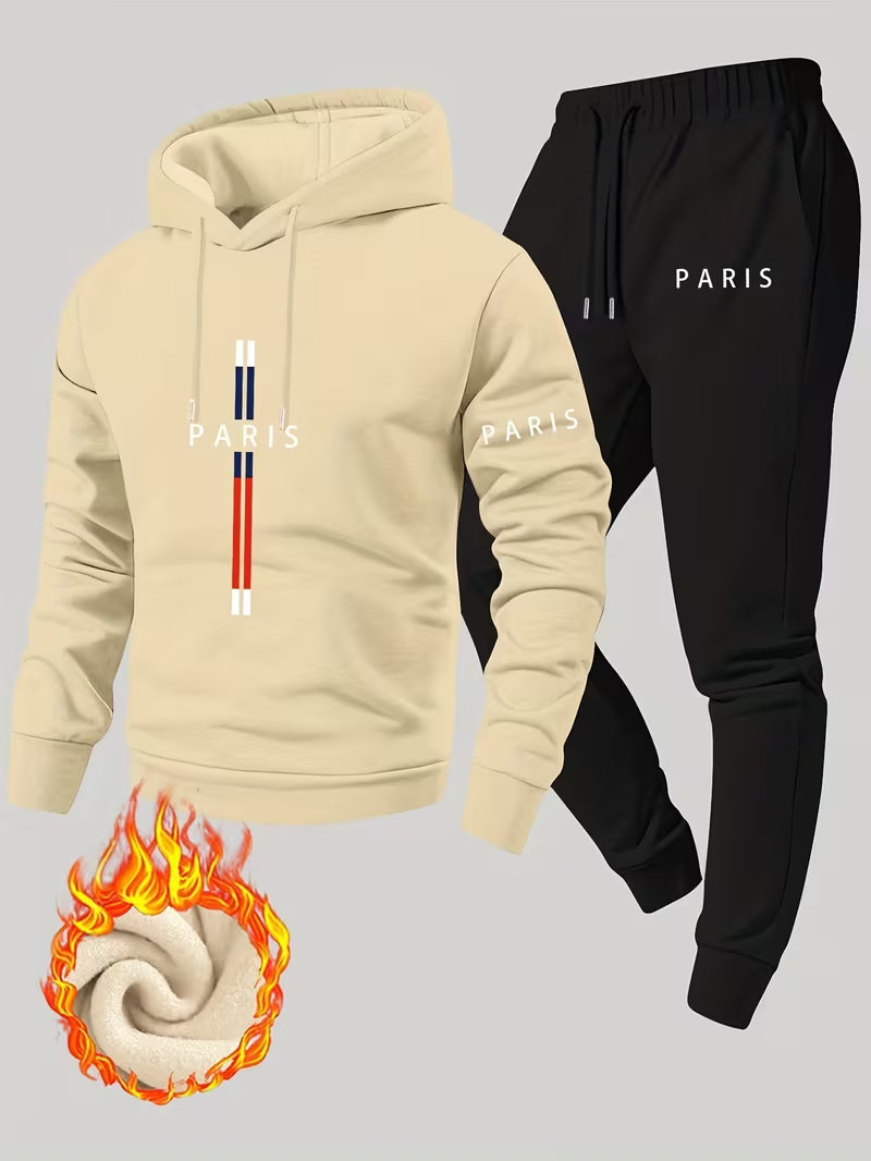 Men's Urban Casual Two-Piece S - огляд і ціна Running Gear In Winter