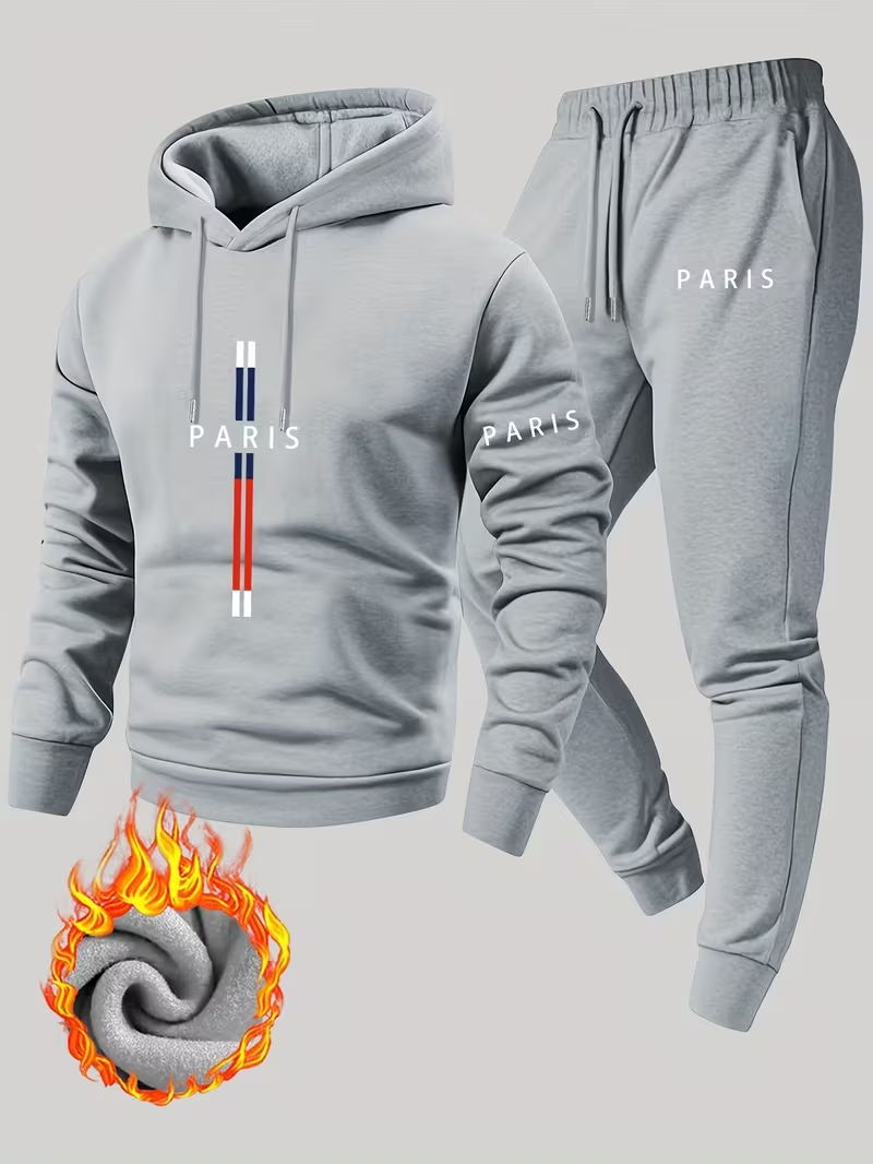 Men's Urban Casual Two-Piece S - огляд і ціна Running Gear In Winter