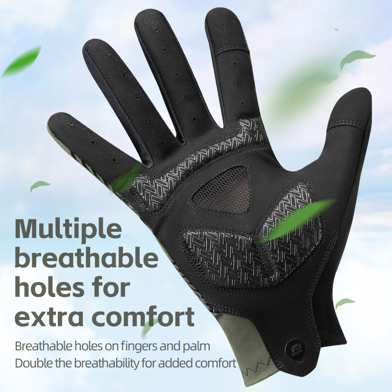 ROCKBROS Cycling Gloves Spring - огляд і ціна Running Gear Motor