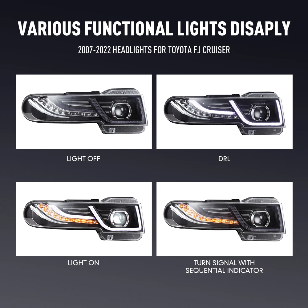 2PCs Car Styling Head Lamp for - огляд і ціна Running Headlamp Led